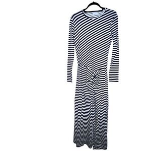 ASOS DESIGN Twist Front Long Sleeve Maxi Dress – Size 10